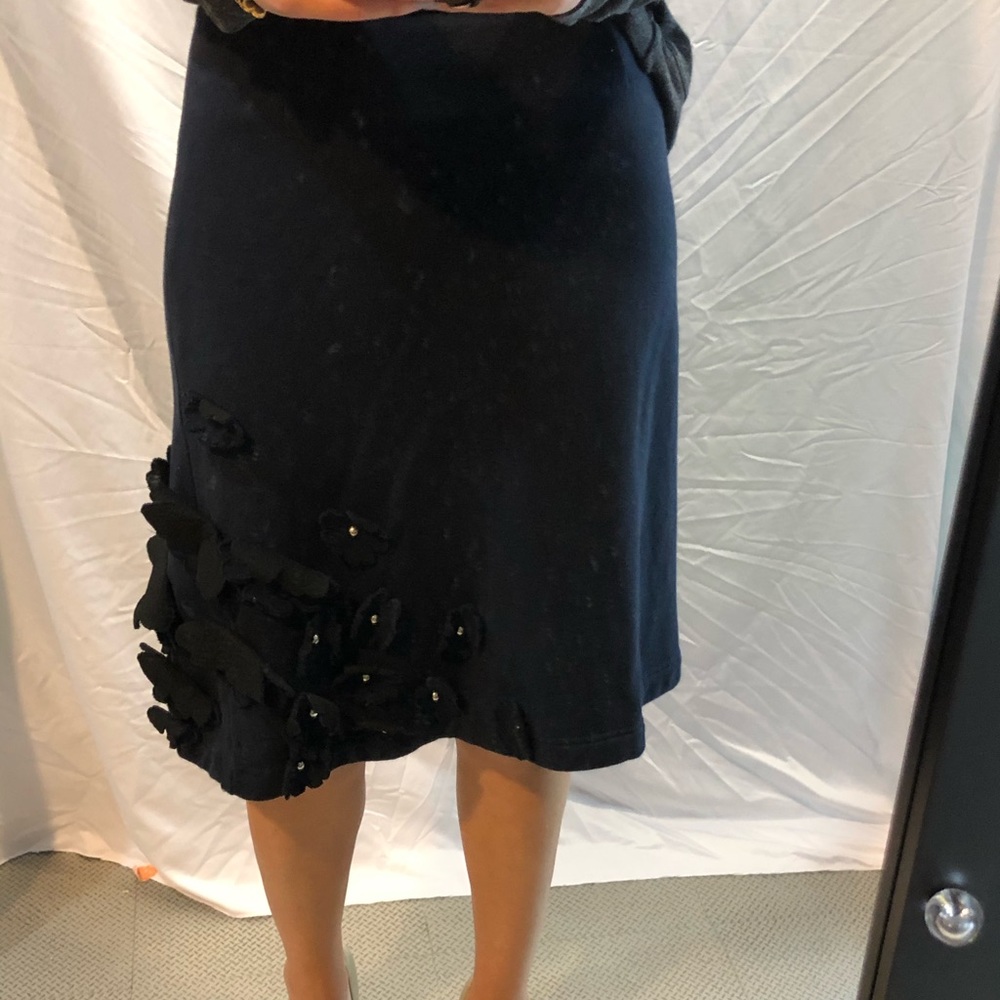 Designer knee length skirt
